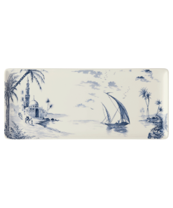 Plat à cake Les Dépareillées Bleu