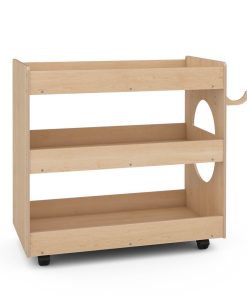 Le chariot ehpad pour matériel de gym douce