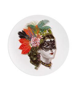 Assiette dessert “Mamzelle Scarlet”